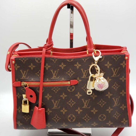 100% Auth Louis Vuitton Lock & Key with unbranded Bagcharm, Keycharm, Keychain - Picture 1 of 7